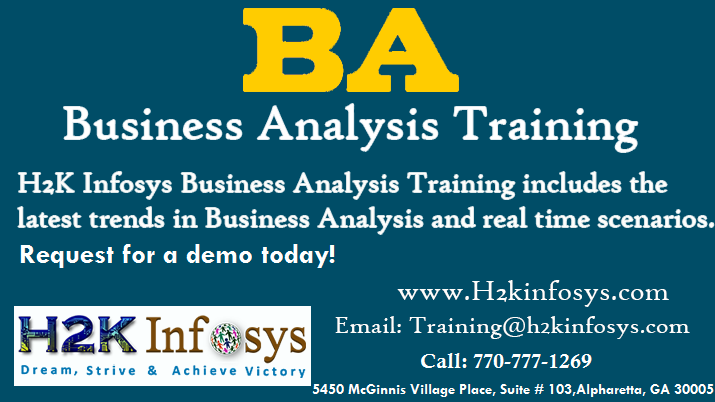 Business Analyst Online Training in USA by H2kinfo Business Analyst Online Training in USA by H2kinfo